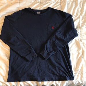 Polo long sleeve tee